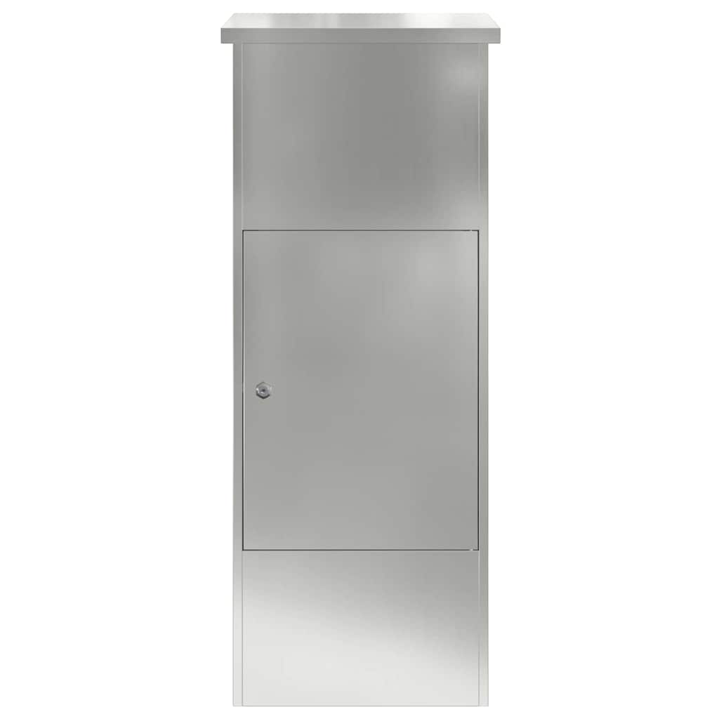 Csomagzáró doboz Fekete 44,5 x 29 x 110,5 cm Horganyzott acél