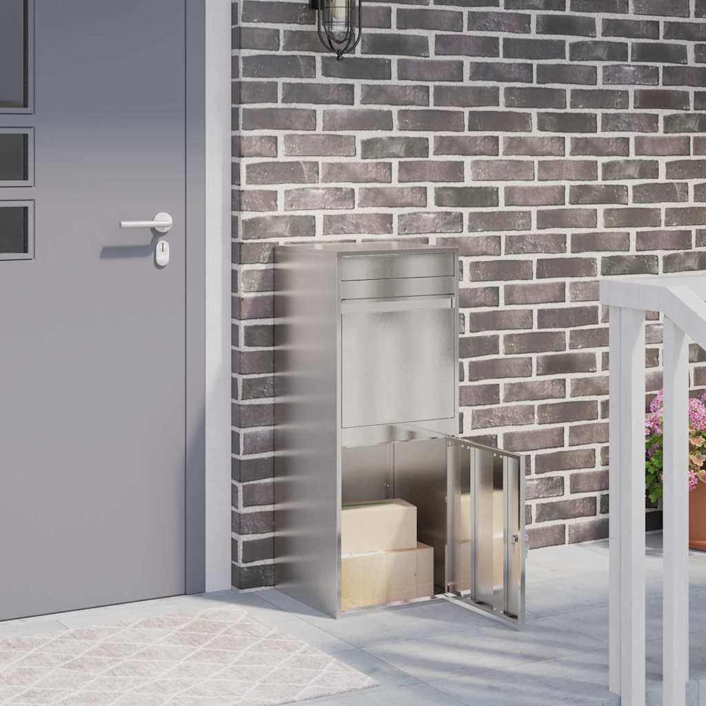 Csomagzáró doboz Ezüst 47,5 x 38 x 59 cm Rozsdamentes acél