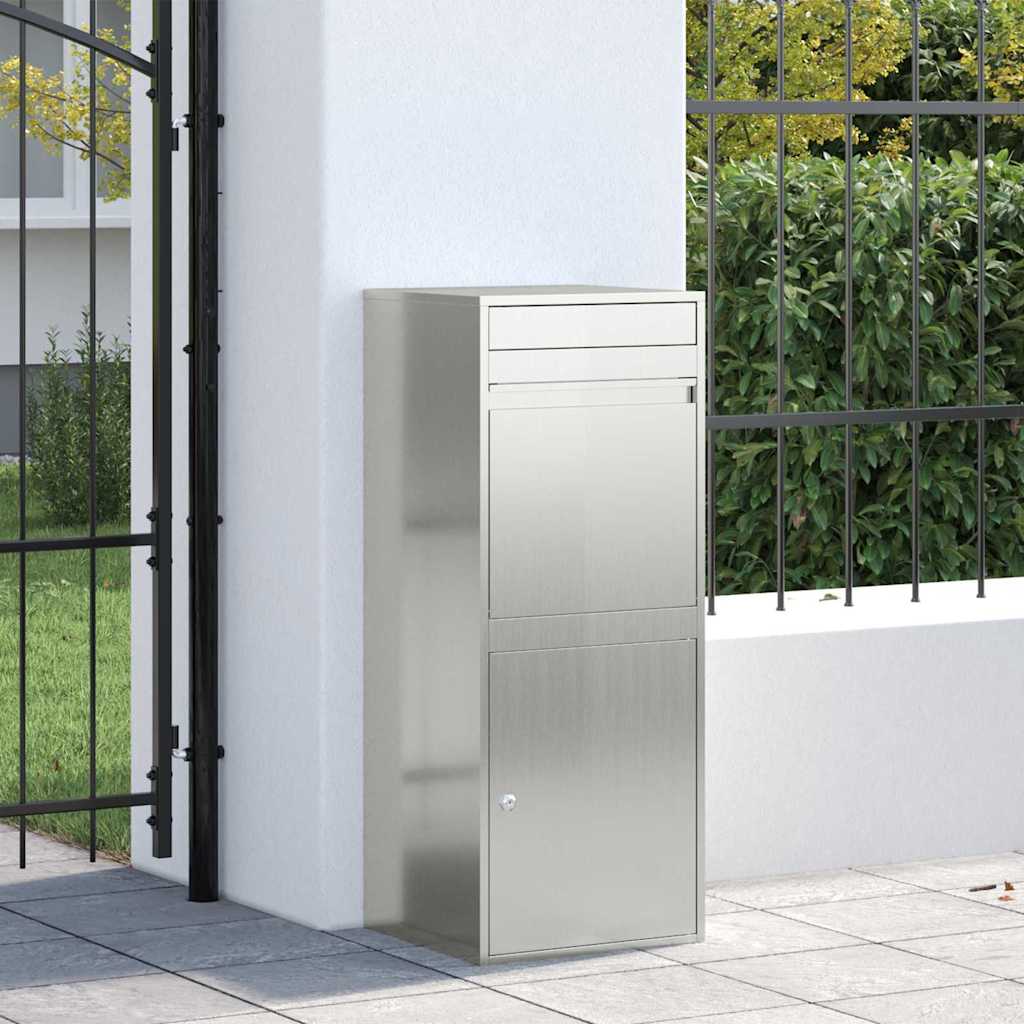 Csomagzáró doboz Fekete 41 x 38 x 103 cm Horganyzott acél