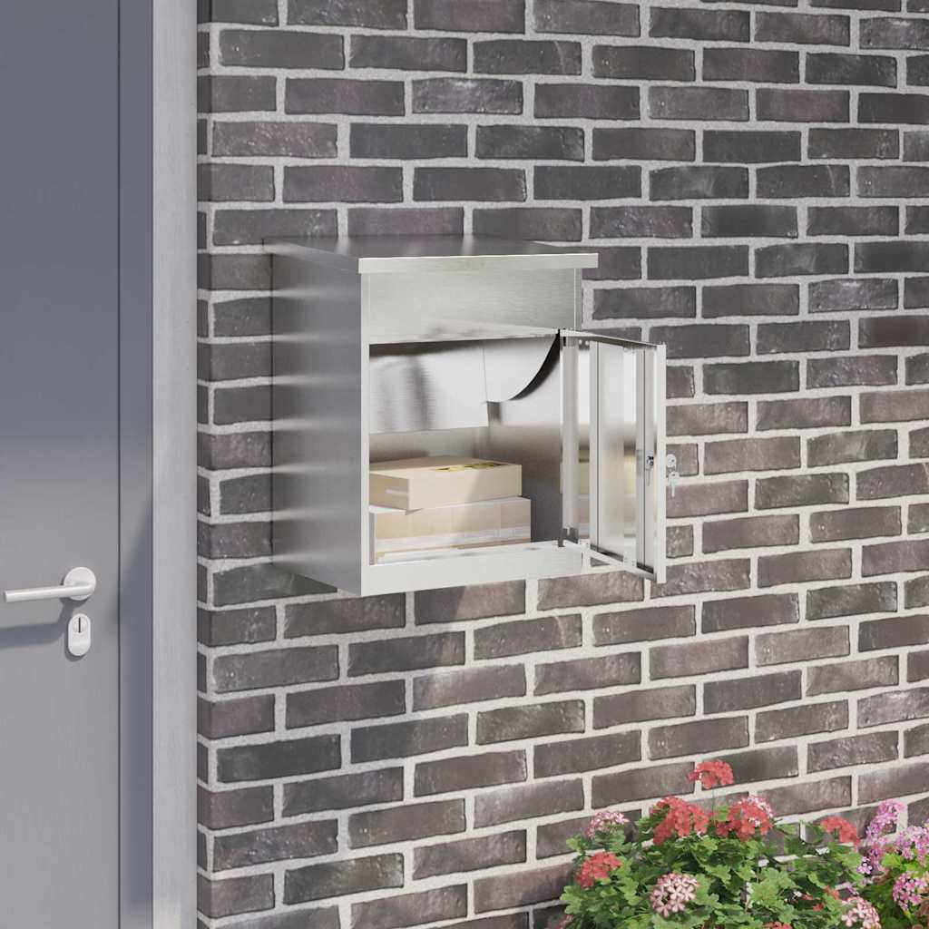 Csomagzáró doboz Ezüst 47,5 x 38 x 59 cm Rozsdamentes acél