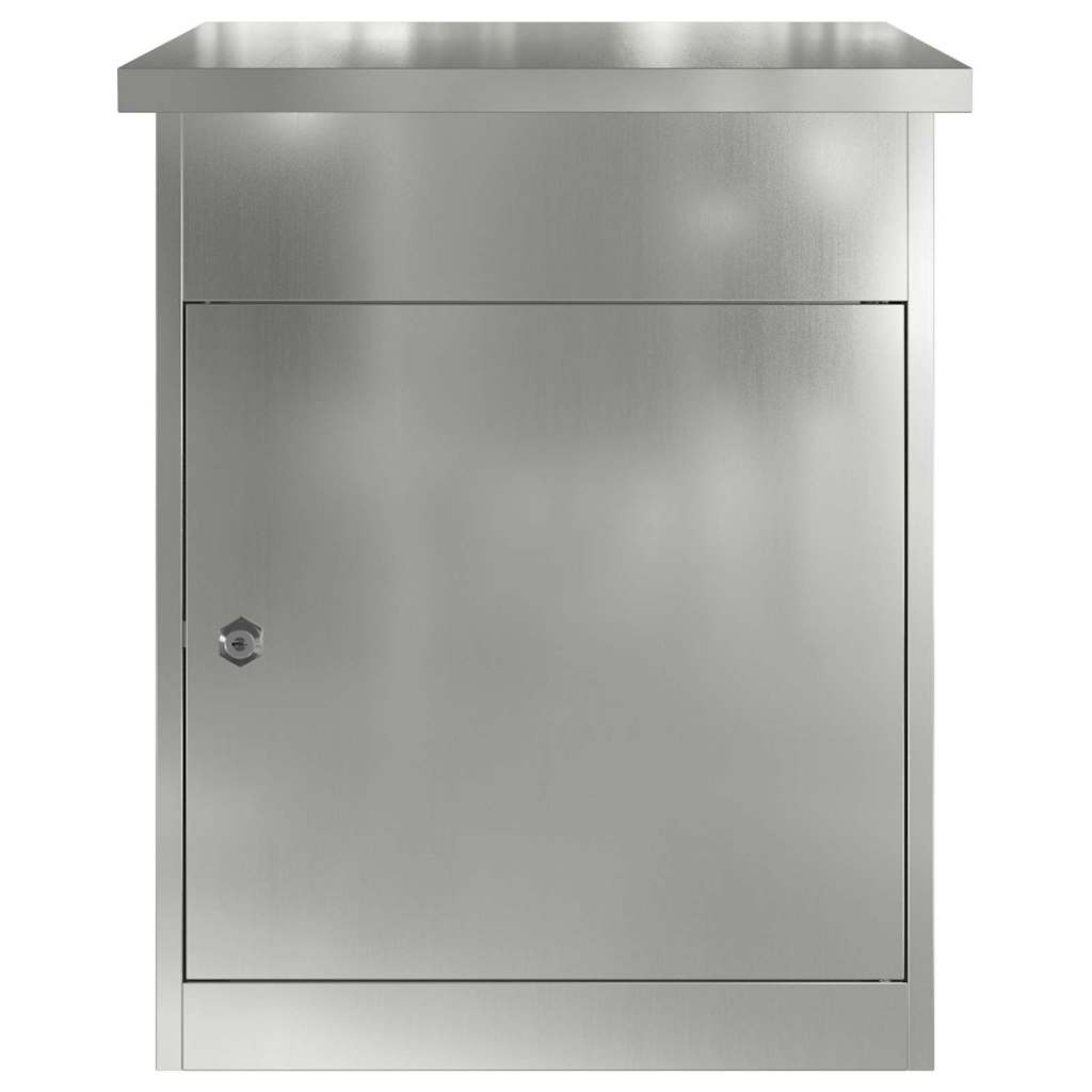 Csomagzáró doboz Fekete 47.5 x 38 x 59 cm Horganyzott acél