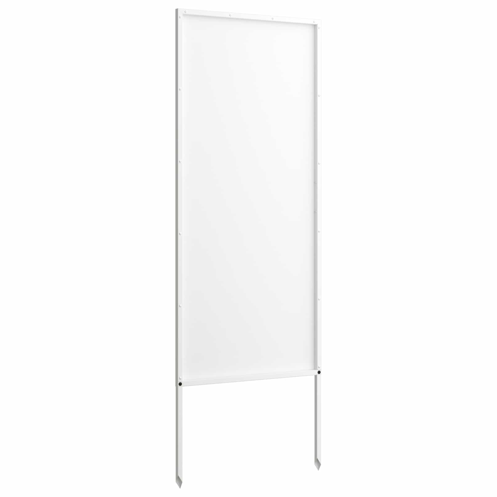 Kertvédő vászon Fehér 50 x 140 cm Hidegen hengerelt acél