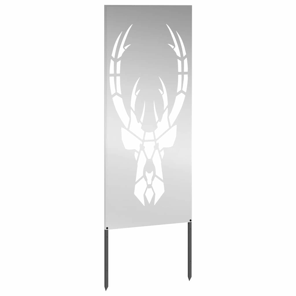 Kertvédő vászon Állatnyomat Ezüst 50 x 140 cm Horganyzott acél