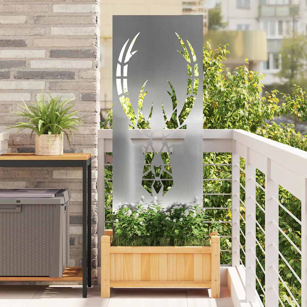 Kertvédő vászon Állatnyomat Ezüst 50 x 140 cm Horganyzott acél