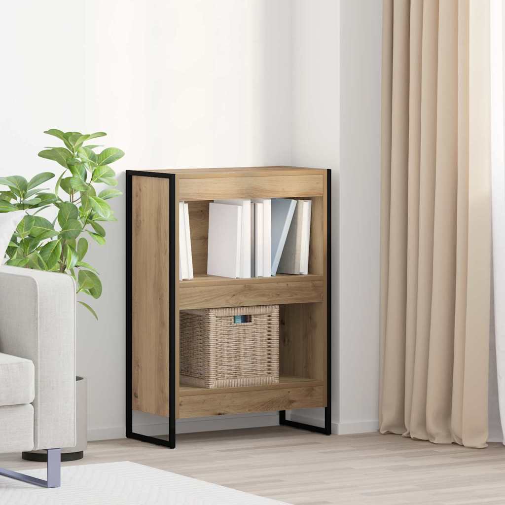 Könyvespolc Művészi tölgy 80 x 30 x 155 cm Faanyag