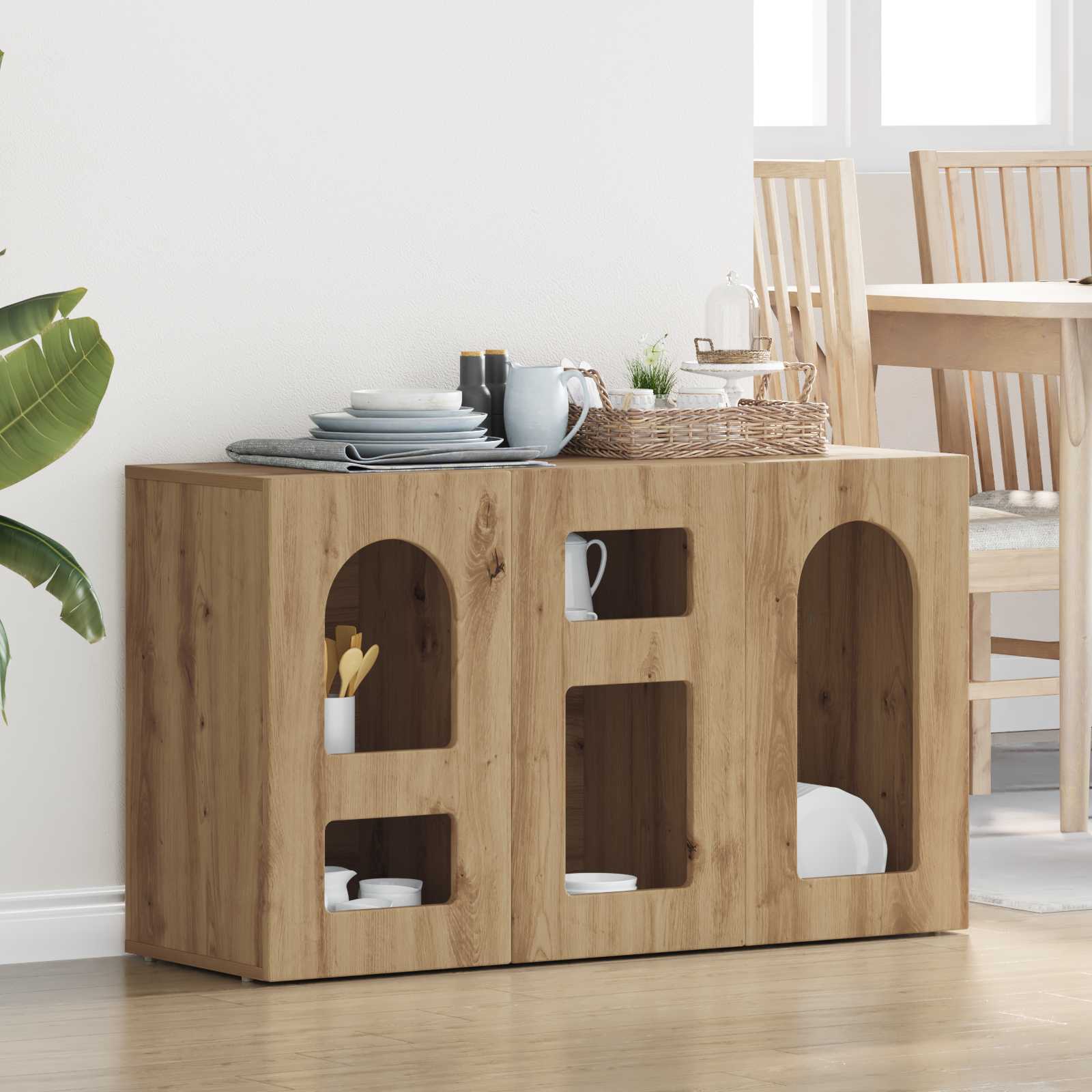 Széf Artisan tölgy 100 x 35 x 59 cm Faanyag