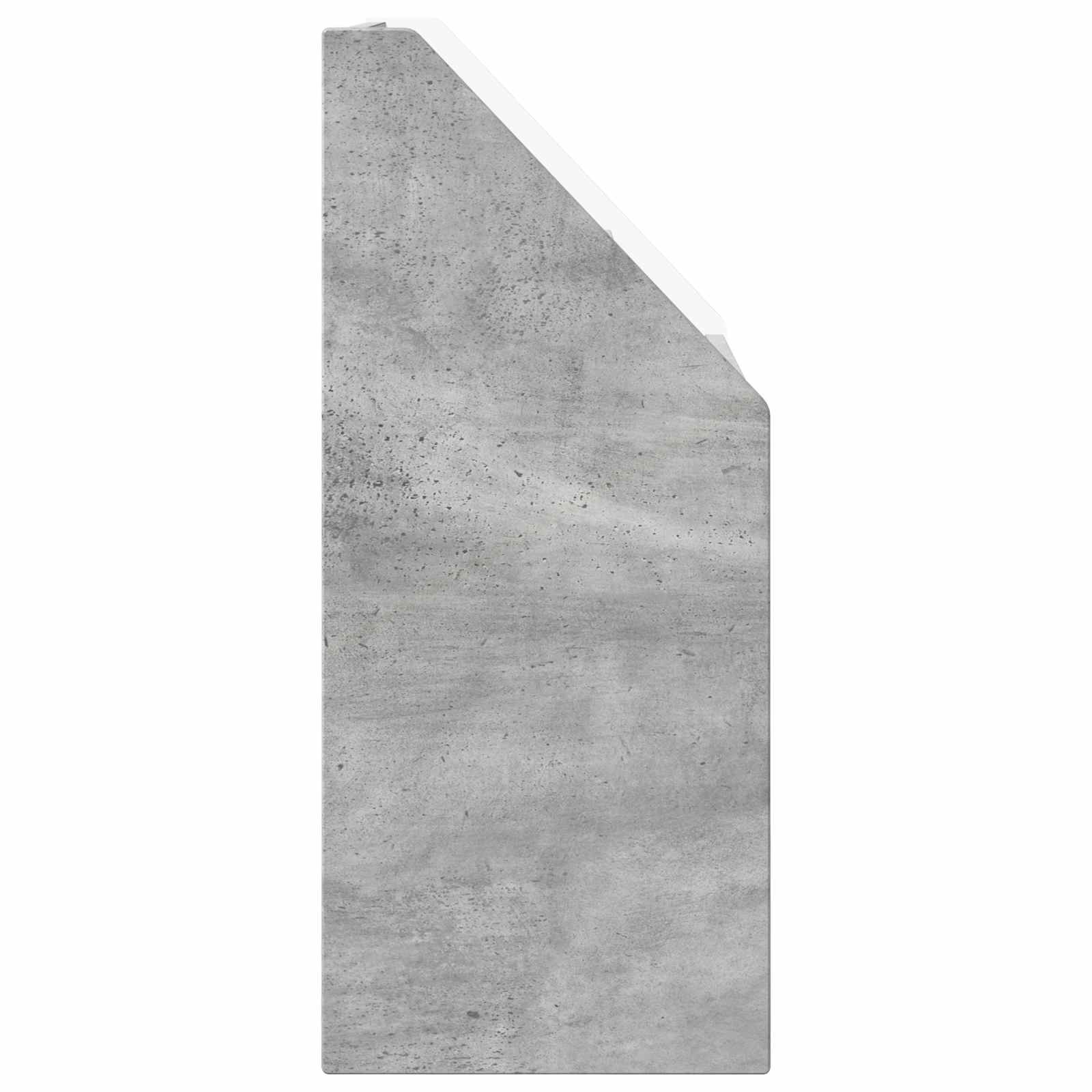 Gyerek Könyvespolc Beton Szürke 60 x 29,5 x 69 cm Faanyag
