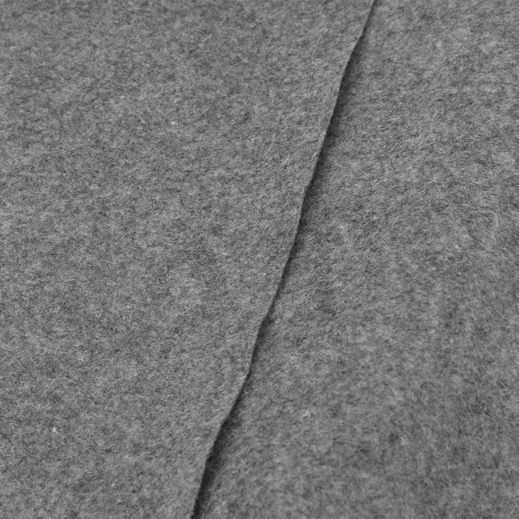 Világosszürke poliészter geotextília medencealátét Ø 366 cm