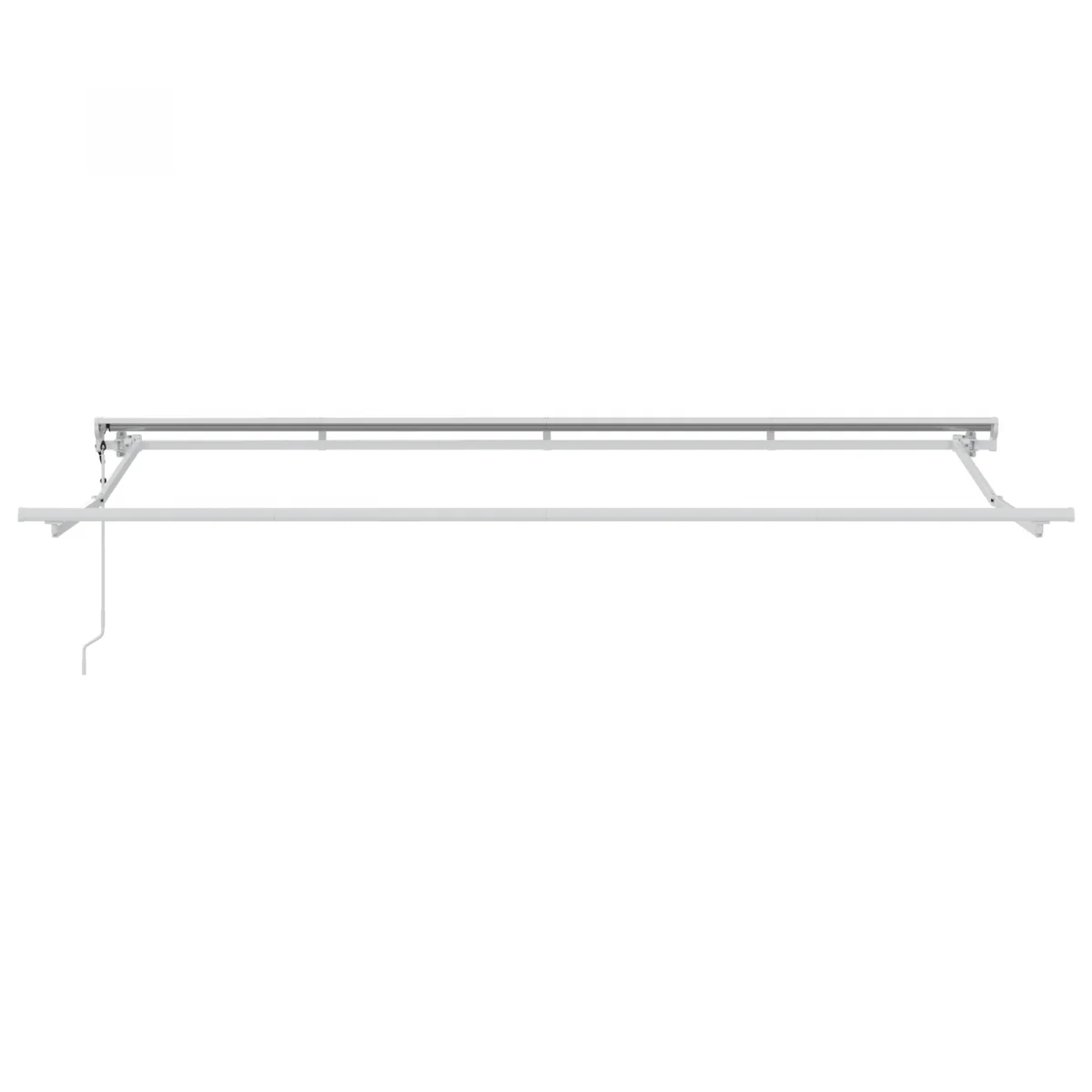 Elektromos Fél-kasszettás Napernyő Keret Kihúzható Fém