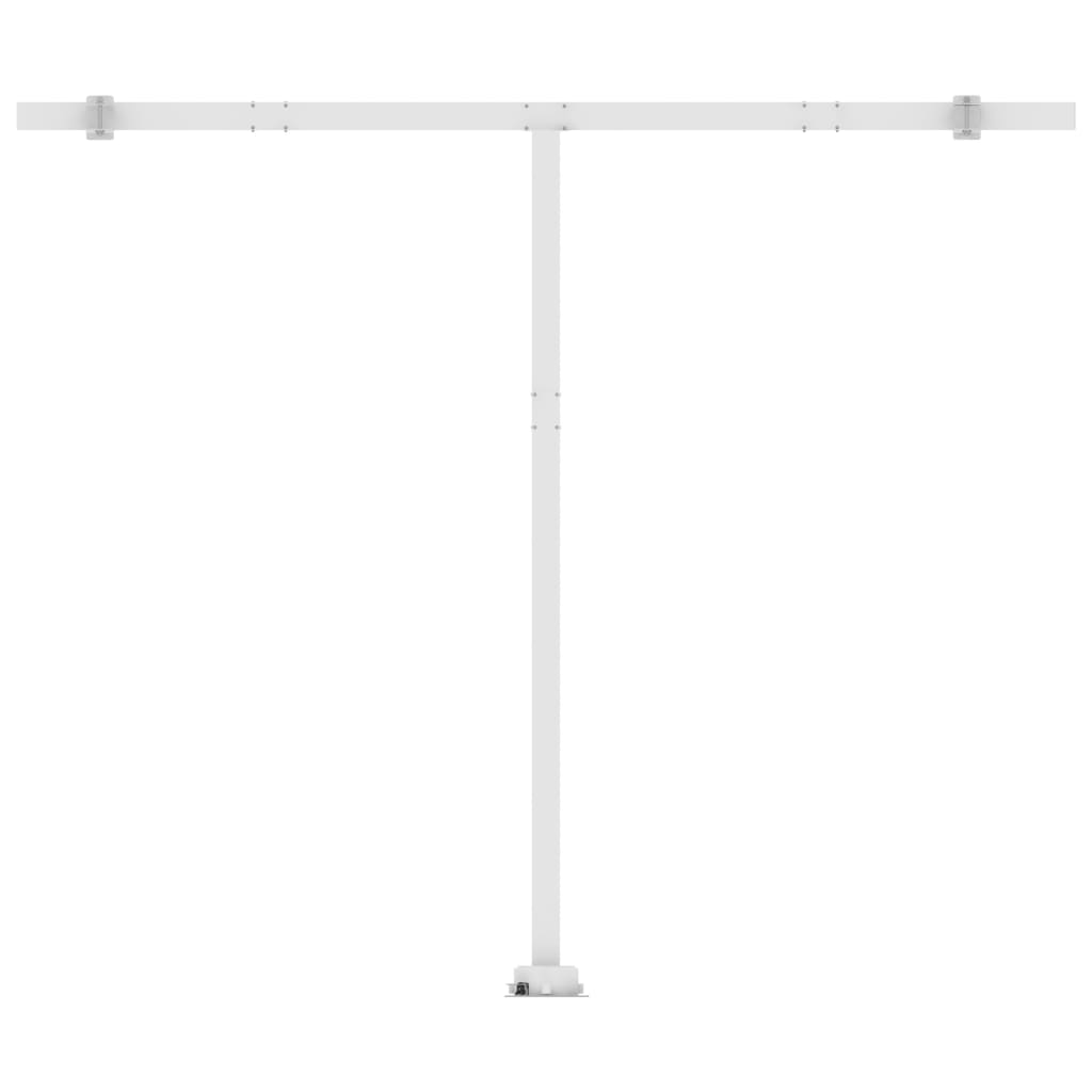 Kék/fehér automata szélérzékelős és LED-es napellenző 300x250cm