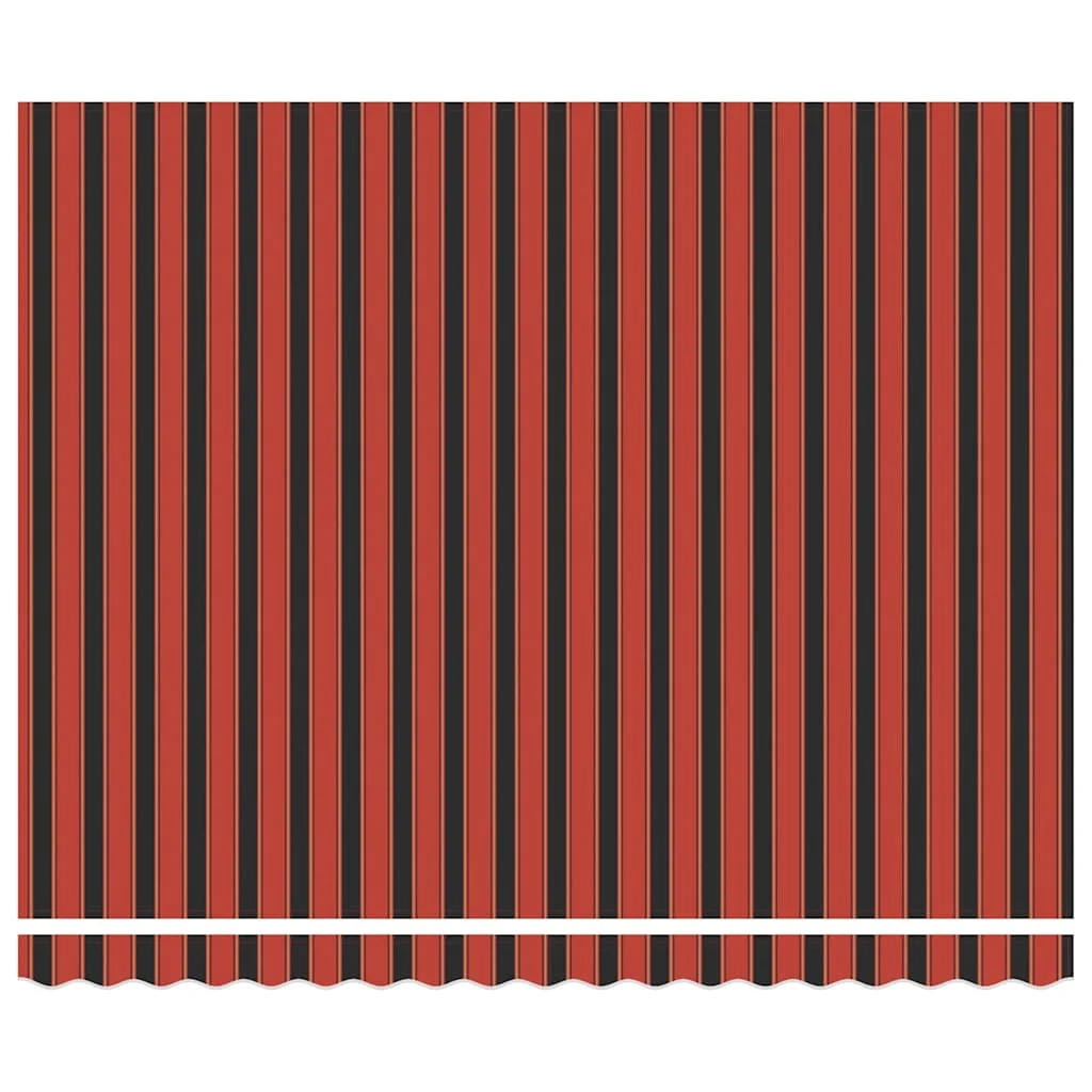 Behúzható napellenző Narancs és Barna 400 x 300 cm szövet