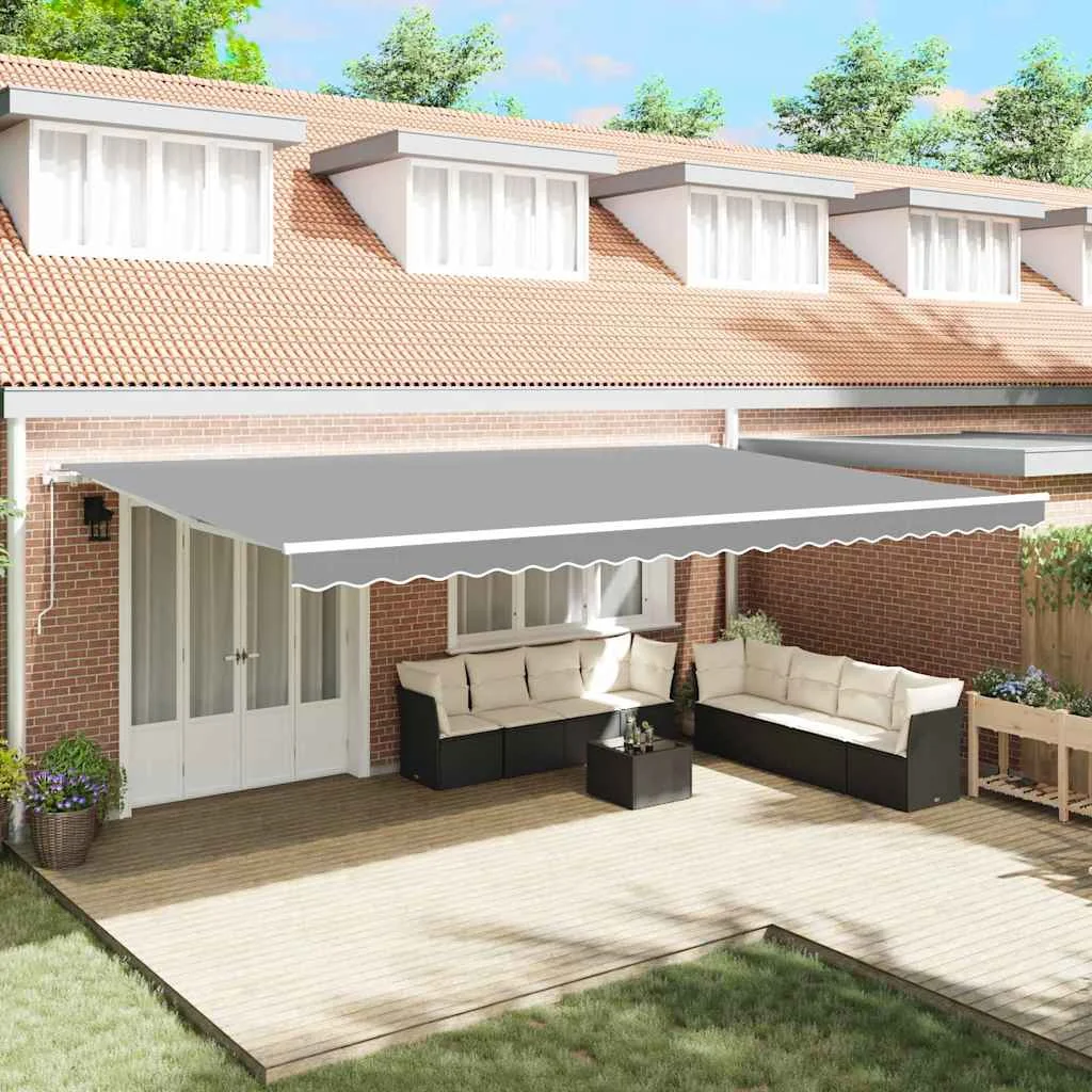 Napernyő Fehér 6 x 3 m Fém