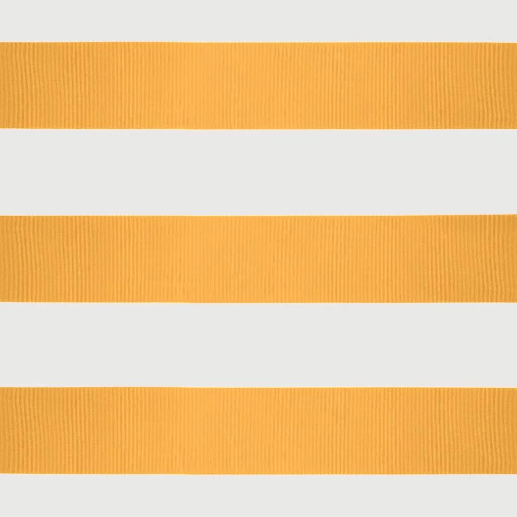 Sárga-fehér automata behúzható napellenző 5 x 3 m