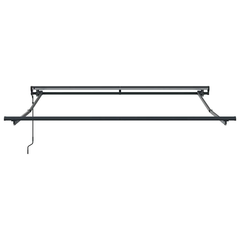 Behúzható napellenző Piros 350x250 cm