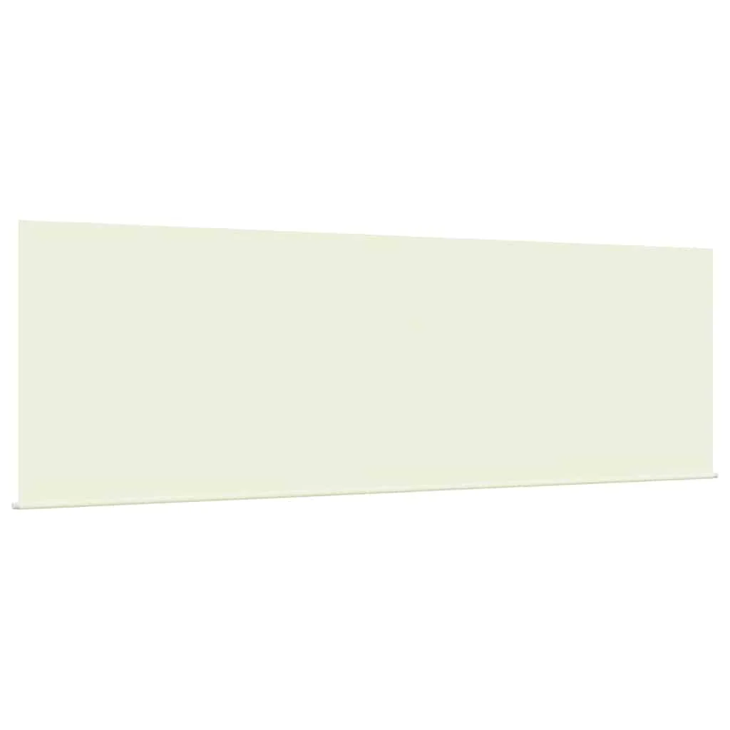 Behúzható napellenző Krémszínű 400 × 300 cm szövet