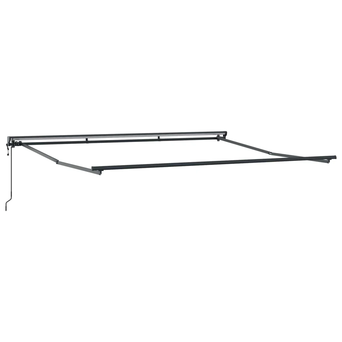 Elektromos Félautomata Napernyő Burgundi Vörös 400x300 cm