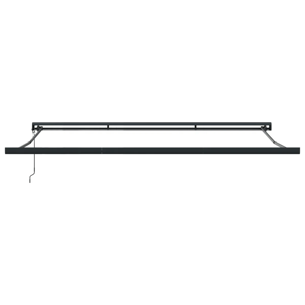 Automatikus Behúzható Napellenző Sárga és Narancs 400x300 cm