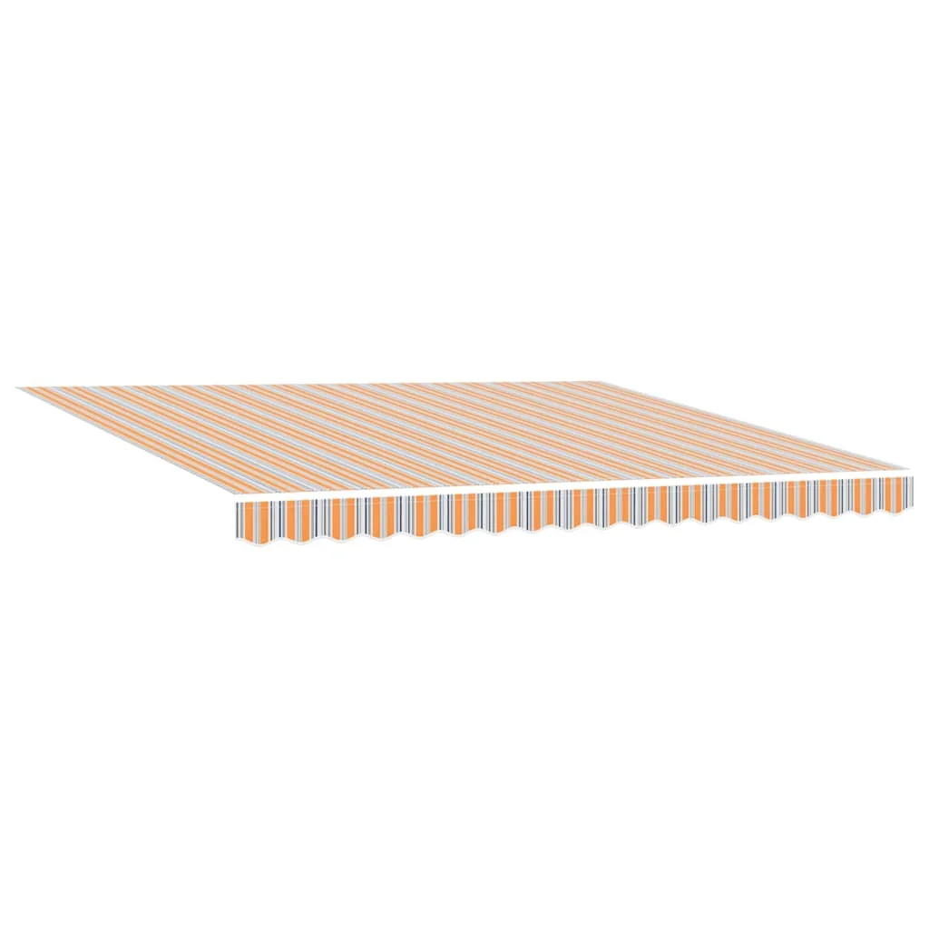 Behúzható napellenző Tengerkék 400x300 cm Fém és szövet