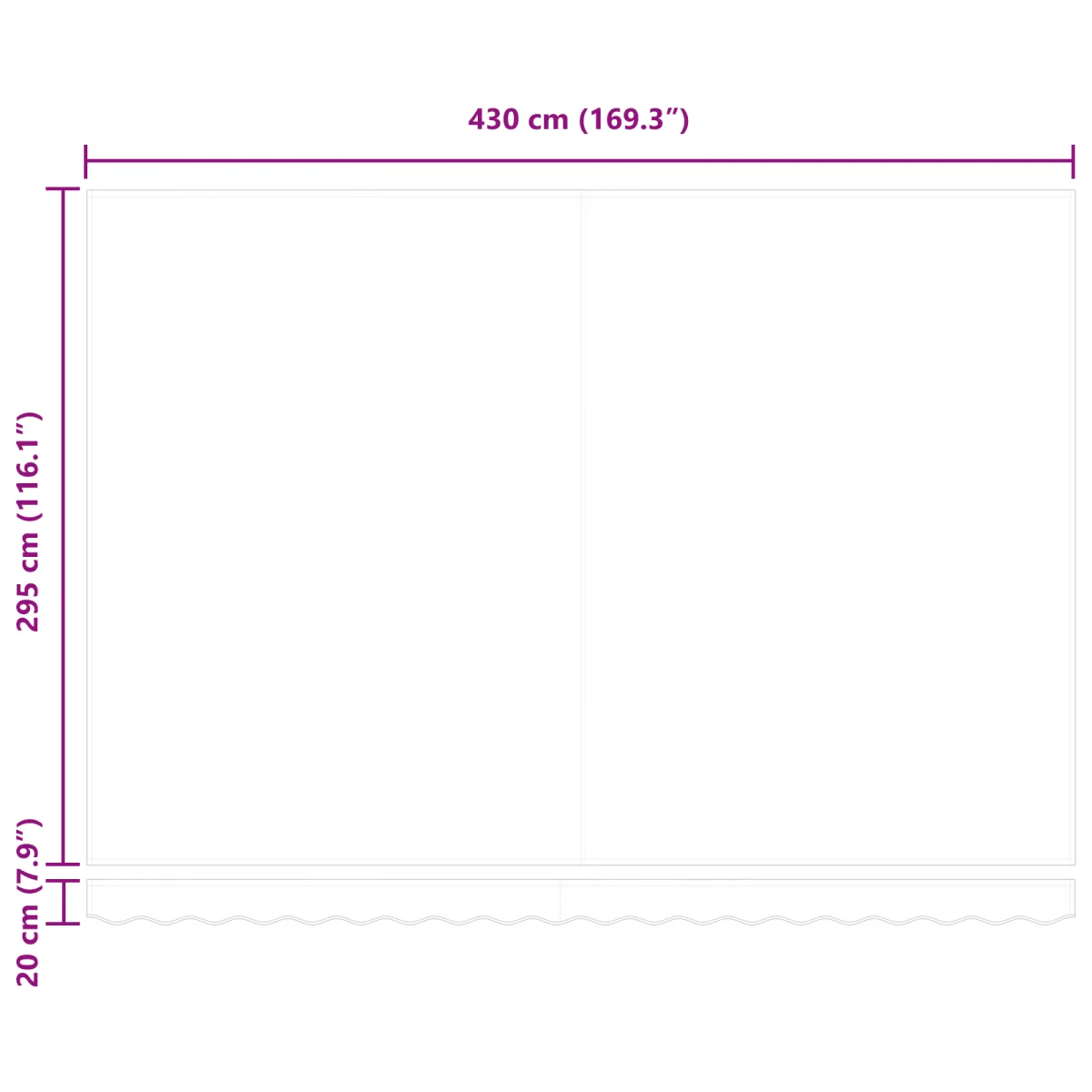 Kézi behúzható napellenző LED világítással, narancs és barna 450x300 cm