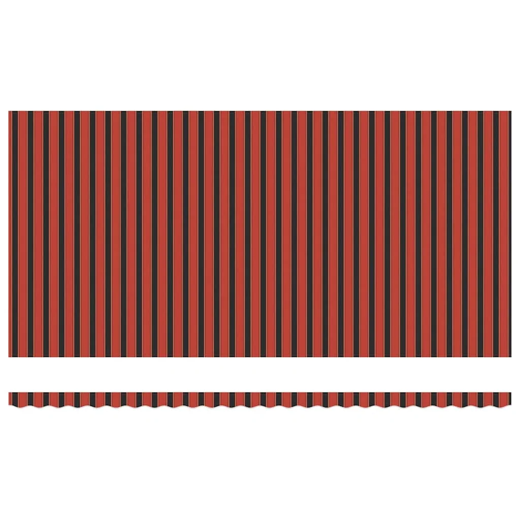 Behúzható napellenző Narancs és Barna 600 × 350 cm