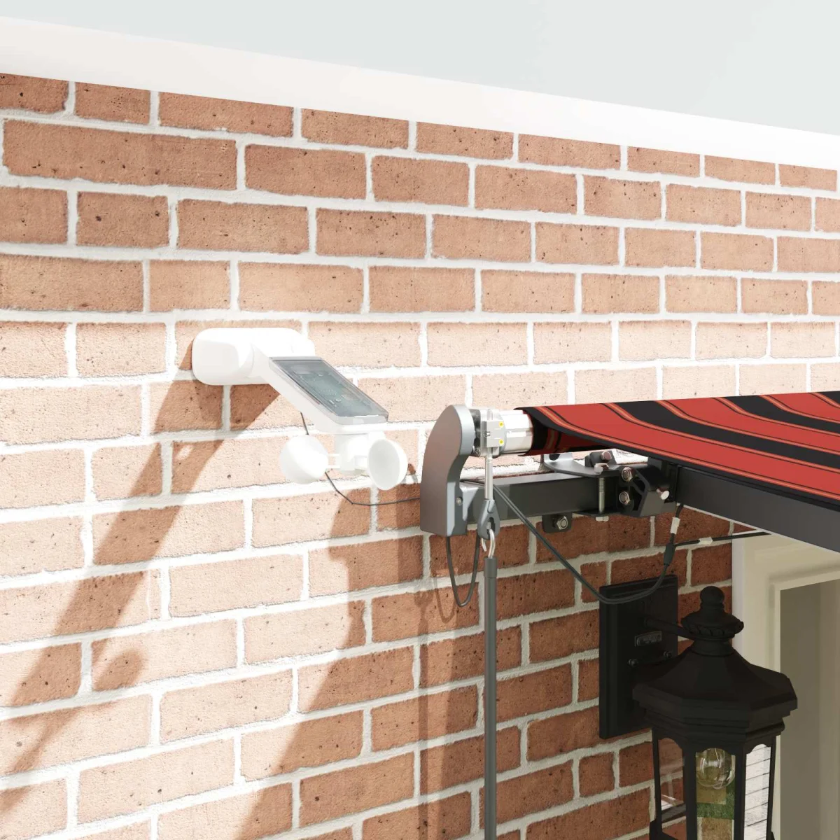 Napernyő Anyag narancssárga és barna 600 × 350 cm Poliészter