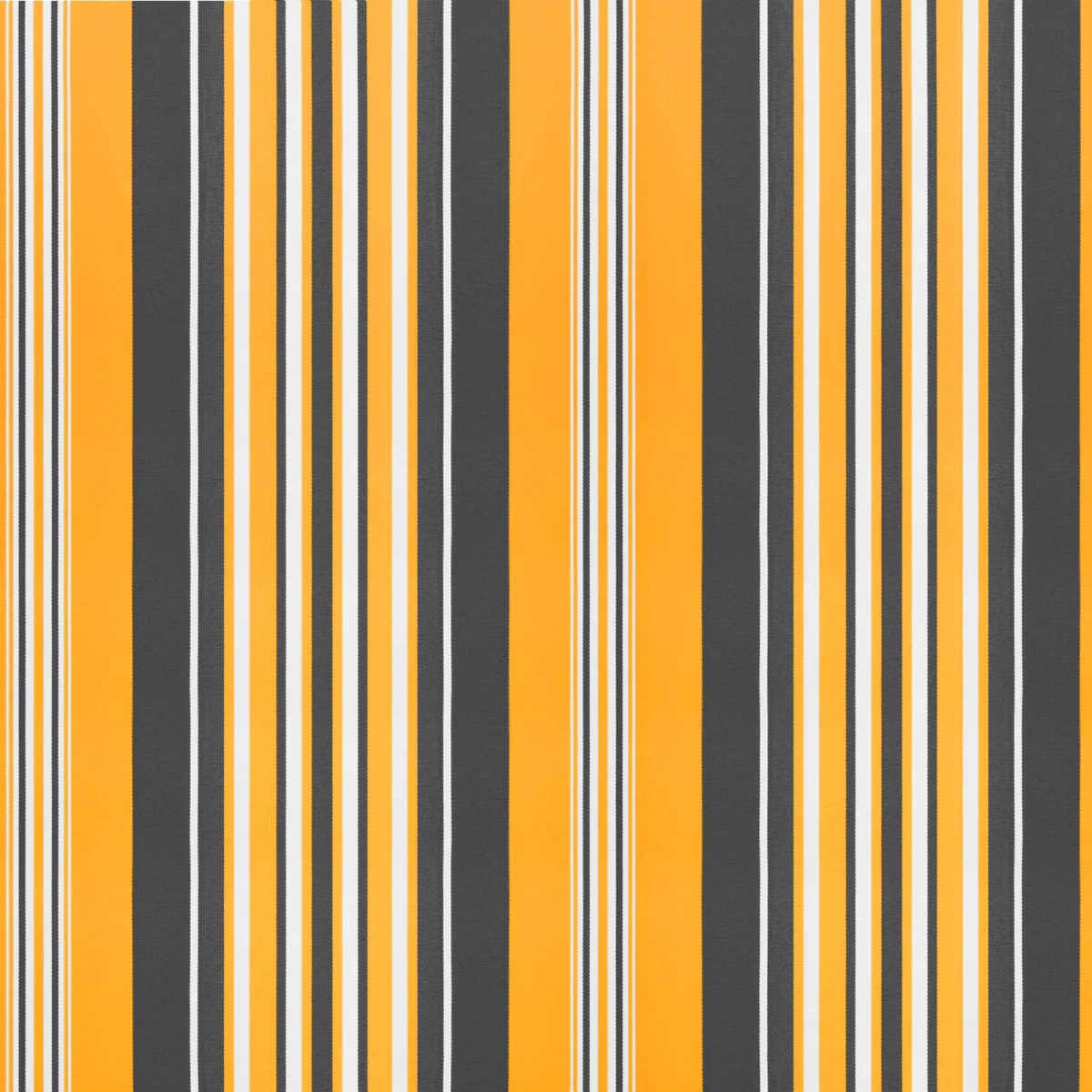 Kézi Retraktálható Napernyő Sárga, Szürke és Fehér 3 x 2,5 m