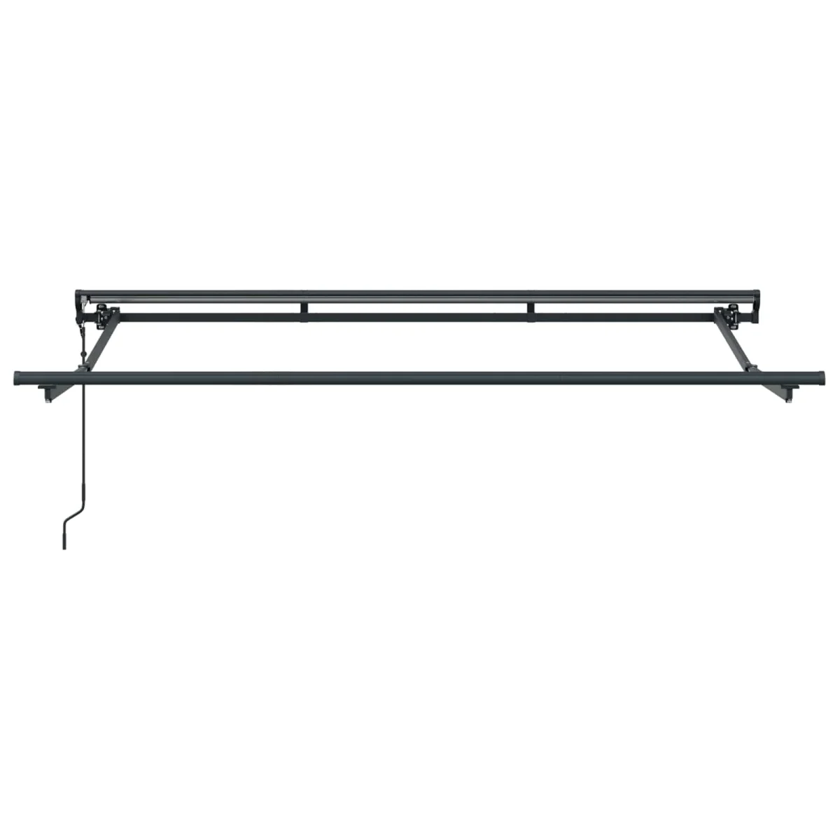 Elektromos Kihúzható Napernyő Bézs 3,5 x 2 m