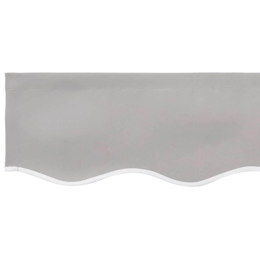 Napellenző ponyva Világosszürke 4 × 3,5 m Poliészter