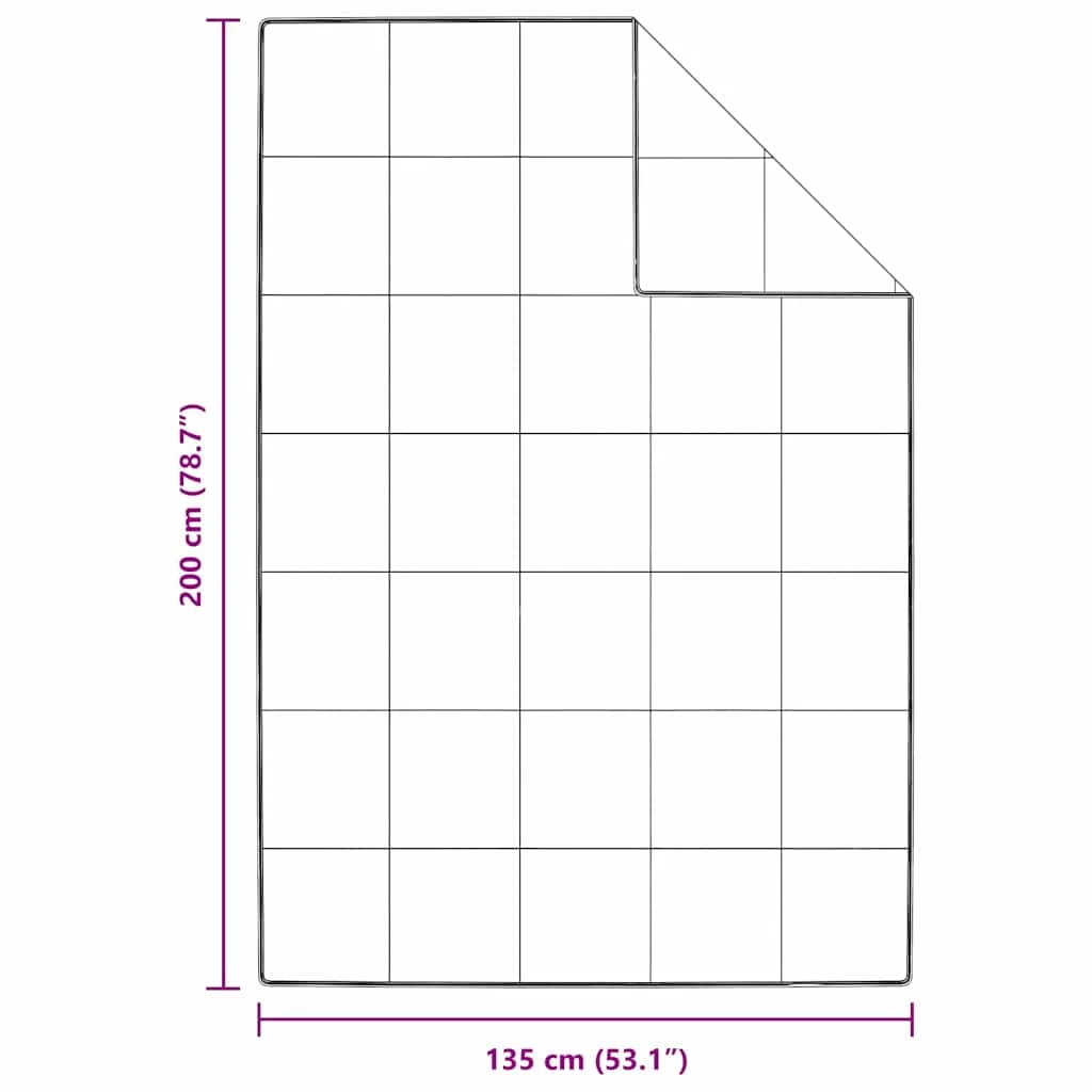 Paplan párnával 2 pcs Fehér 135 x 200 cm Pehely