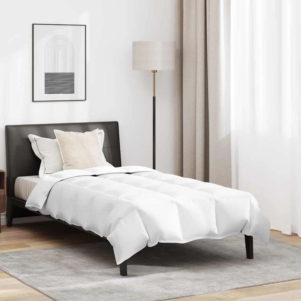 Paplan párnával 2 pcs Fehér 155 x 220 cm Pehely