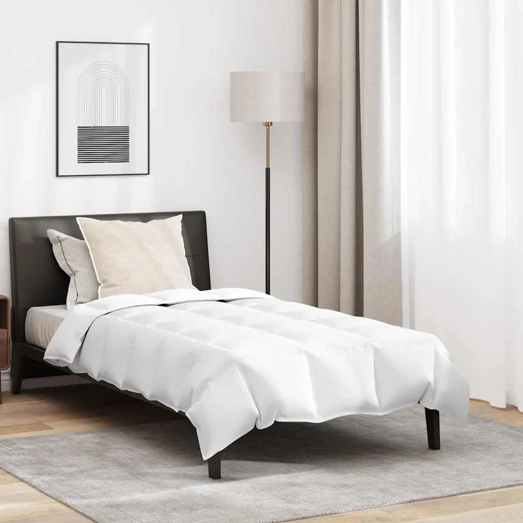 Paplan párnával 2 pcs Fehér 155 x 220 cm Pehely