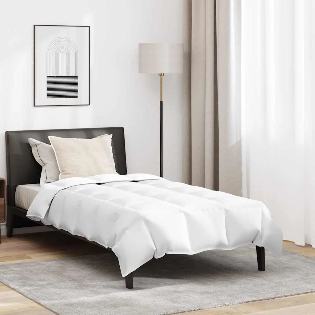 Paplan párnával 2 pcs Fehér 155 x 200 cm Pehely