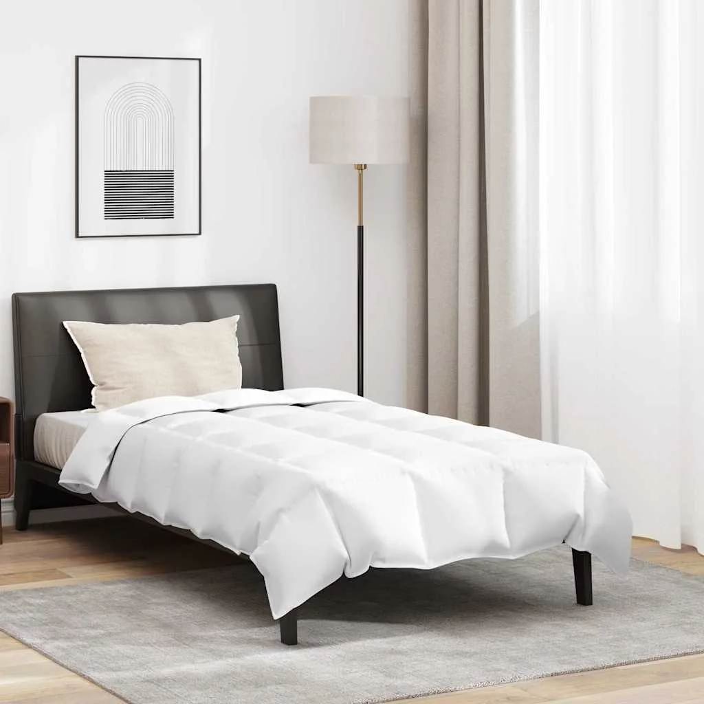 Paplan párnával 2 pcs Fehér 155 x 200 cm Pehely