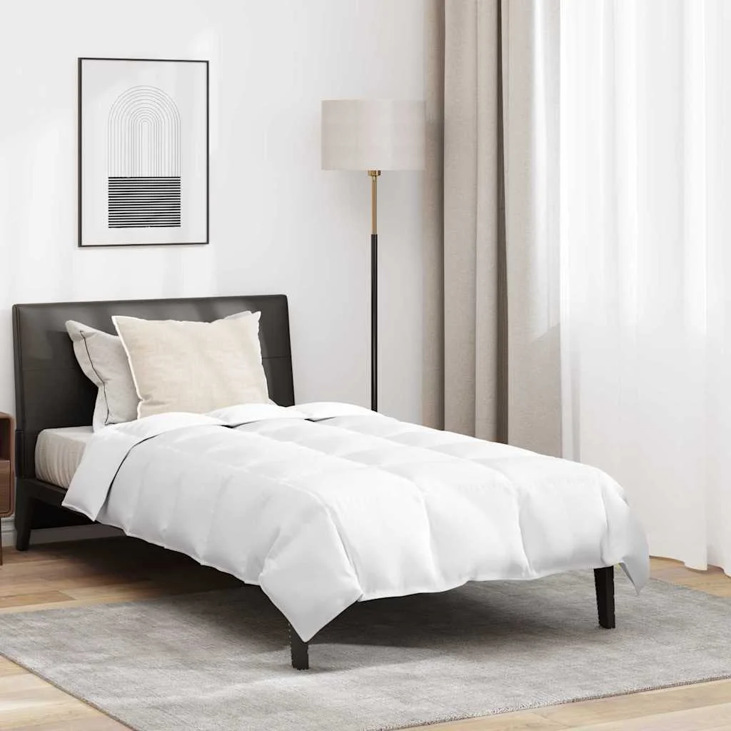 Paplan párnával 2 pcs Fehér 135 x 220 cm Pehely