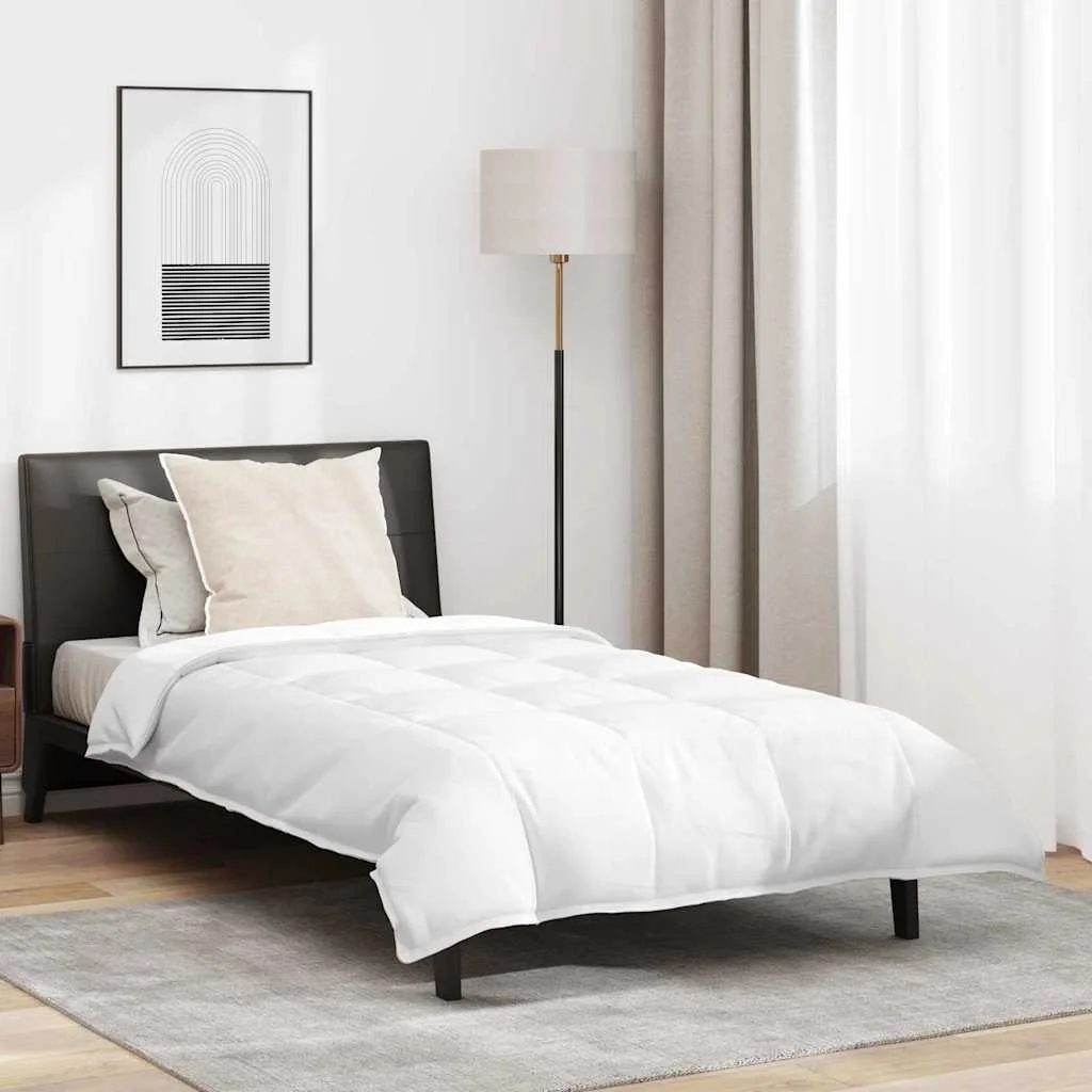 Paplan párnával 2 pcs Fehér 155 x 200 cm Pehely