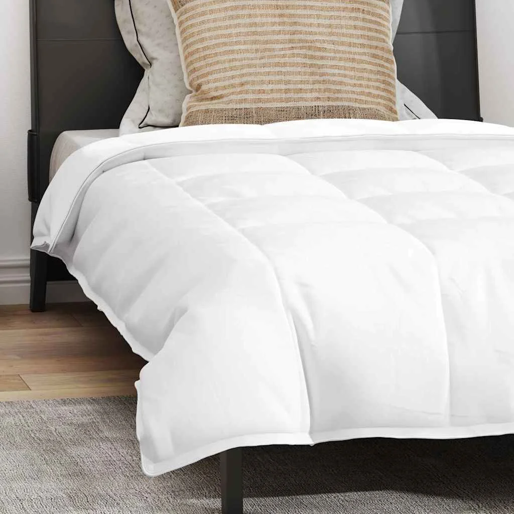 Paplan párnával 2 pcs Fehér 135 x 220 cm Pehely