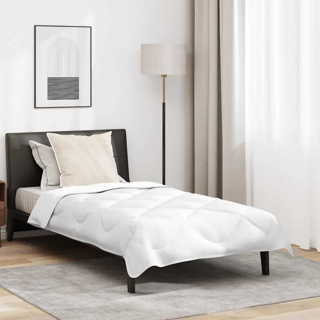 Téli Paplan Szett párnával 2 pcs Fehér 155 x 220 cm Mikroszál