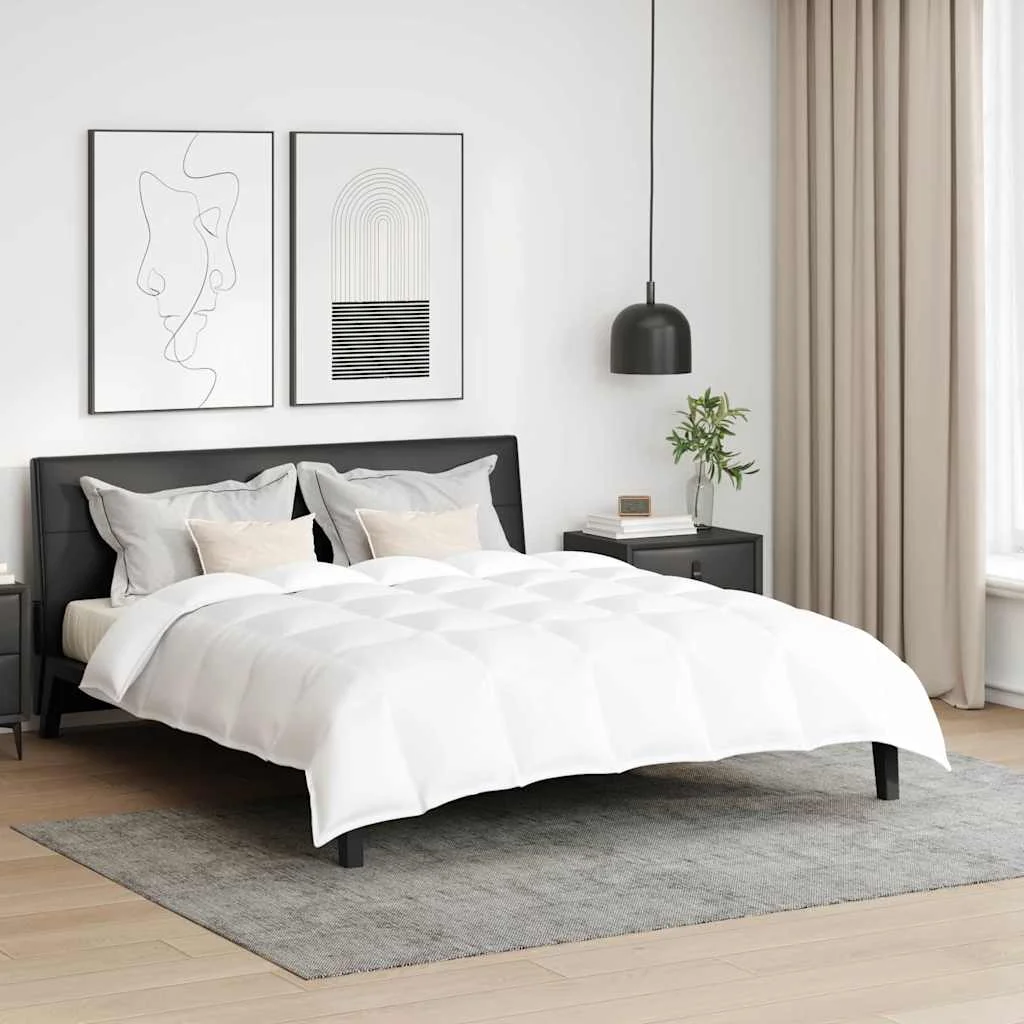 Téli Paplan Szett párnával 3 pcs Fehér 260 x 220 cm