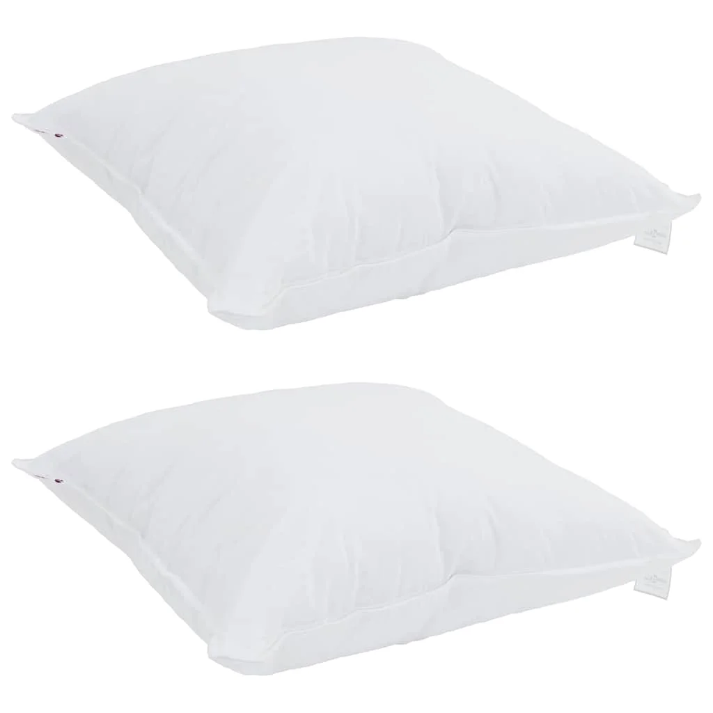 Paplan párnával 3 pcs Fehér 200 x 200 cm Mikroszálas