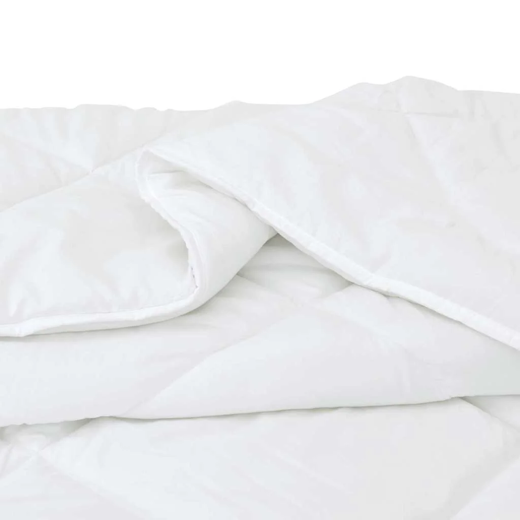 Paplan párnával 3 pcs Fehér 200 x 200 cm Mikroszálas