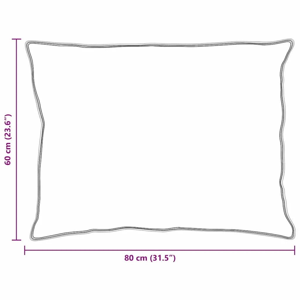 Paplan párnával 3 pcs Fehér 200 x 220 cm Mikroszálas