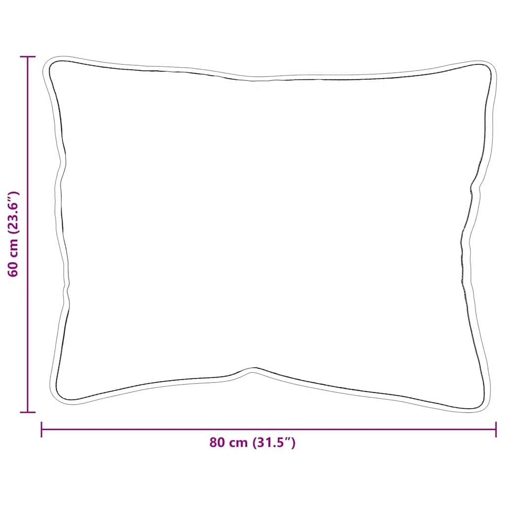 Takaró garnitúra párnával 3 pcs Fehér 200 x 200 cm Mikroszál