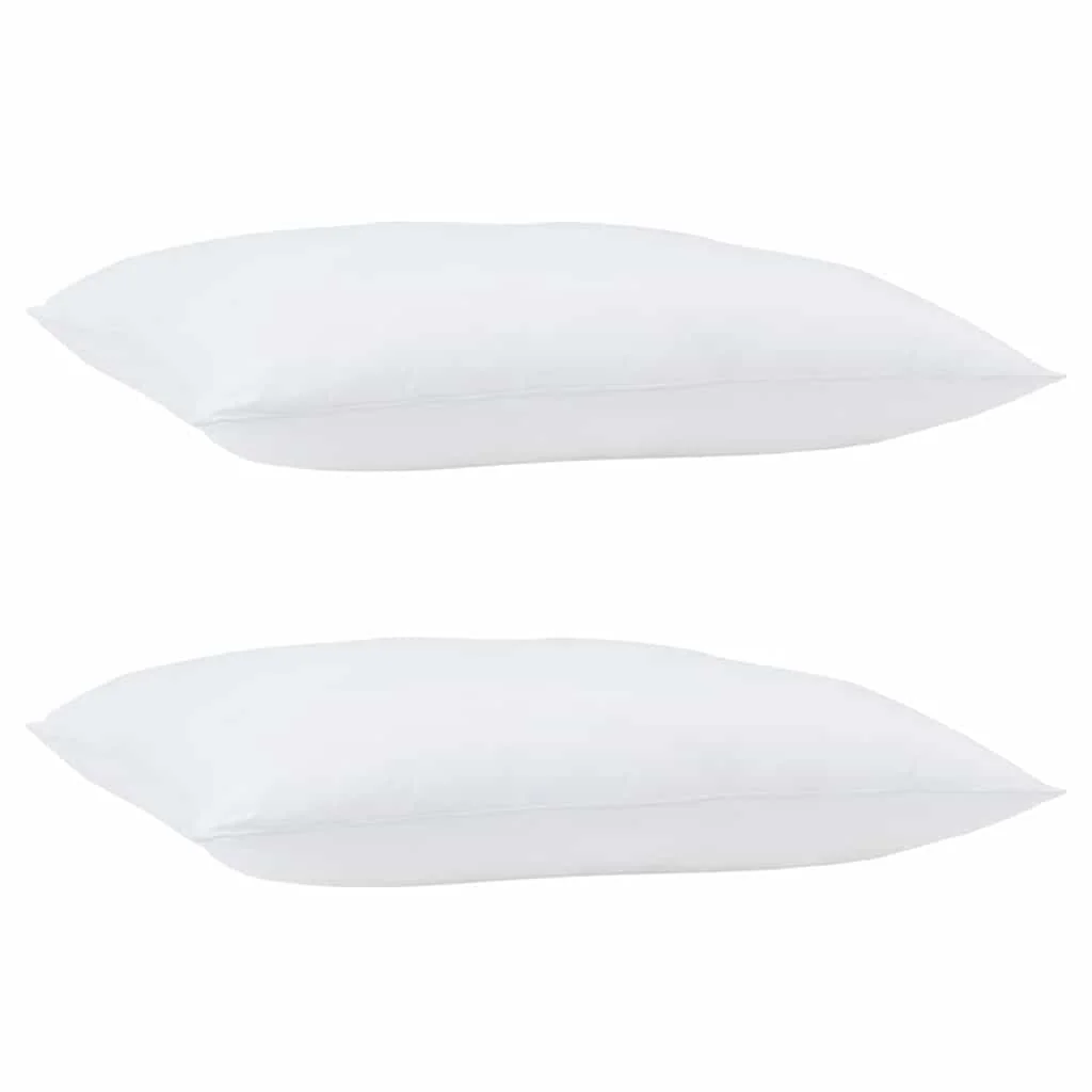 Takaró garnitúra párnával 3 pcs Fehér 260 x 220 cm Mikroszál