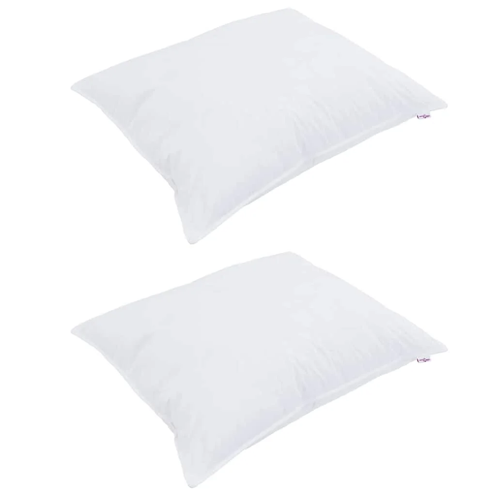 Takaró garnitúra párnával 3 pcs Fehér 200 x 220 cm Mikroszál