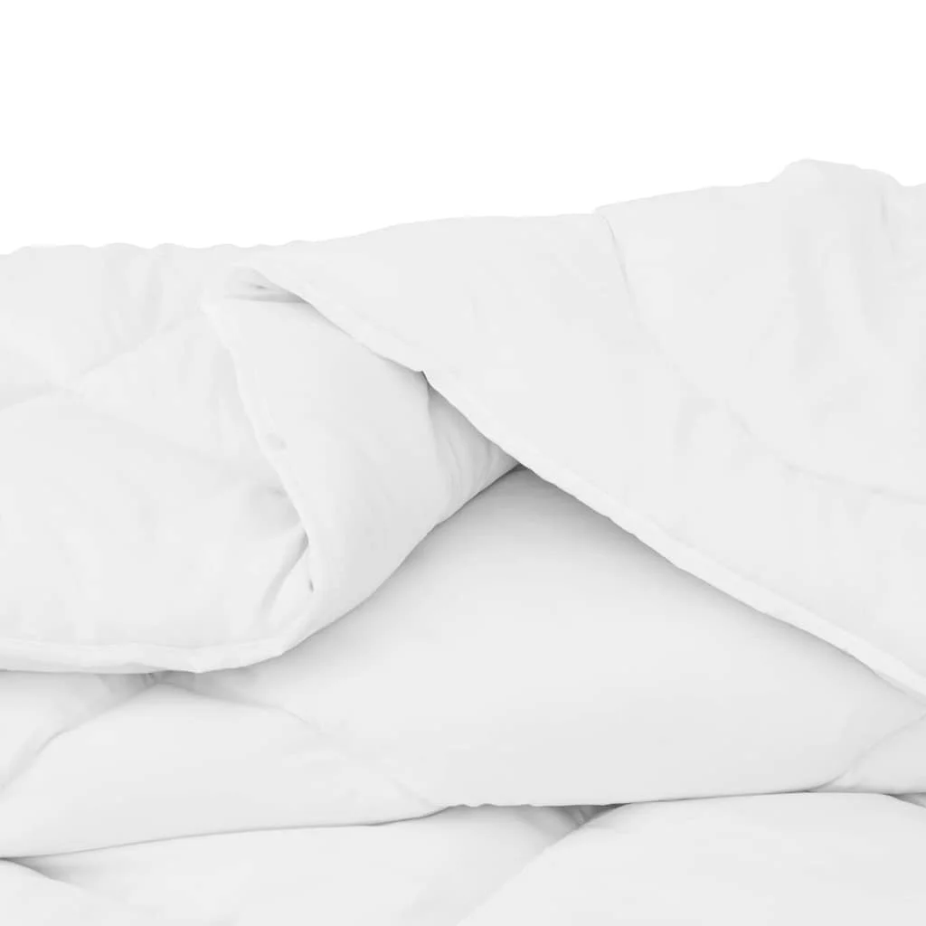 Takaró garnitúra párnával 3 pcs Fehér 200 x 220 cm Mikroszál