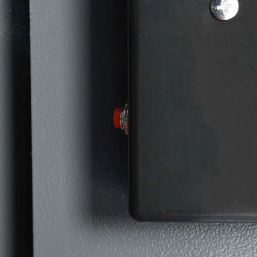 Elektronikus digitális széf ujjlenyomat-zárral 31x35x50 cm Acél