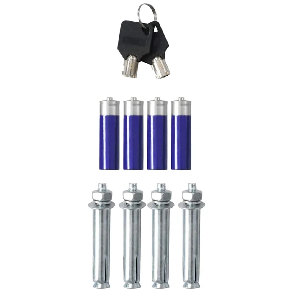 Elektronikus digitális széf ujjlenyomat-zárral 31x35x50 cm Acél