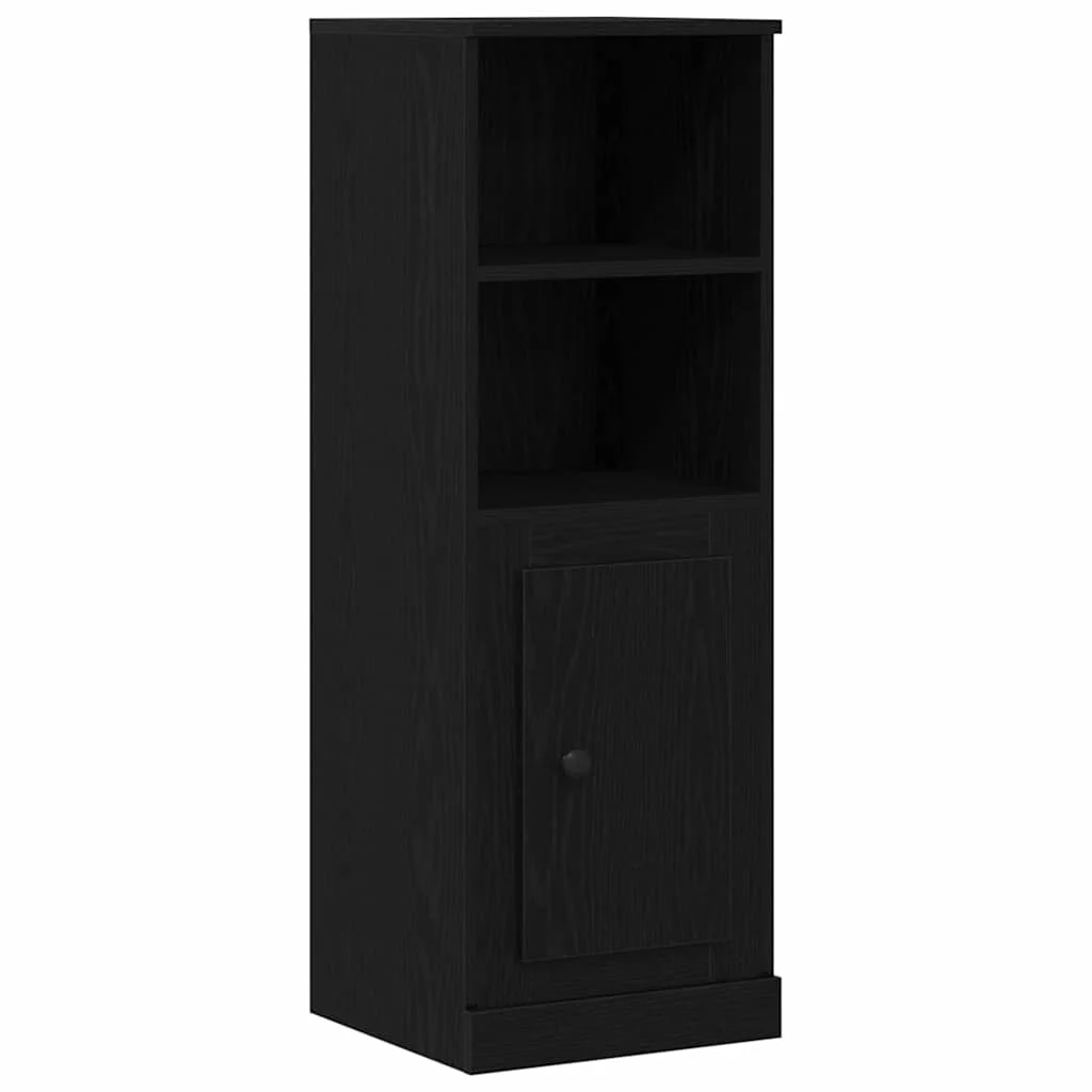 Fekete tölgy magasszekrény 132x35,5x103,5 cm Ellenálló anyagból