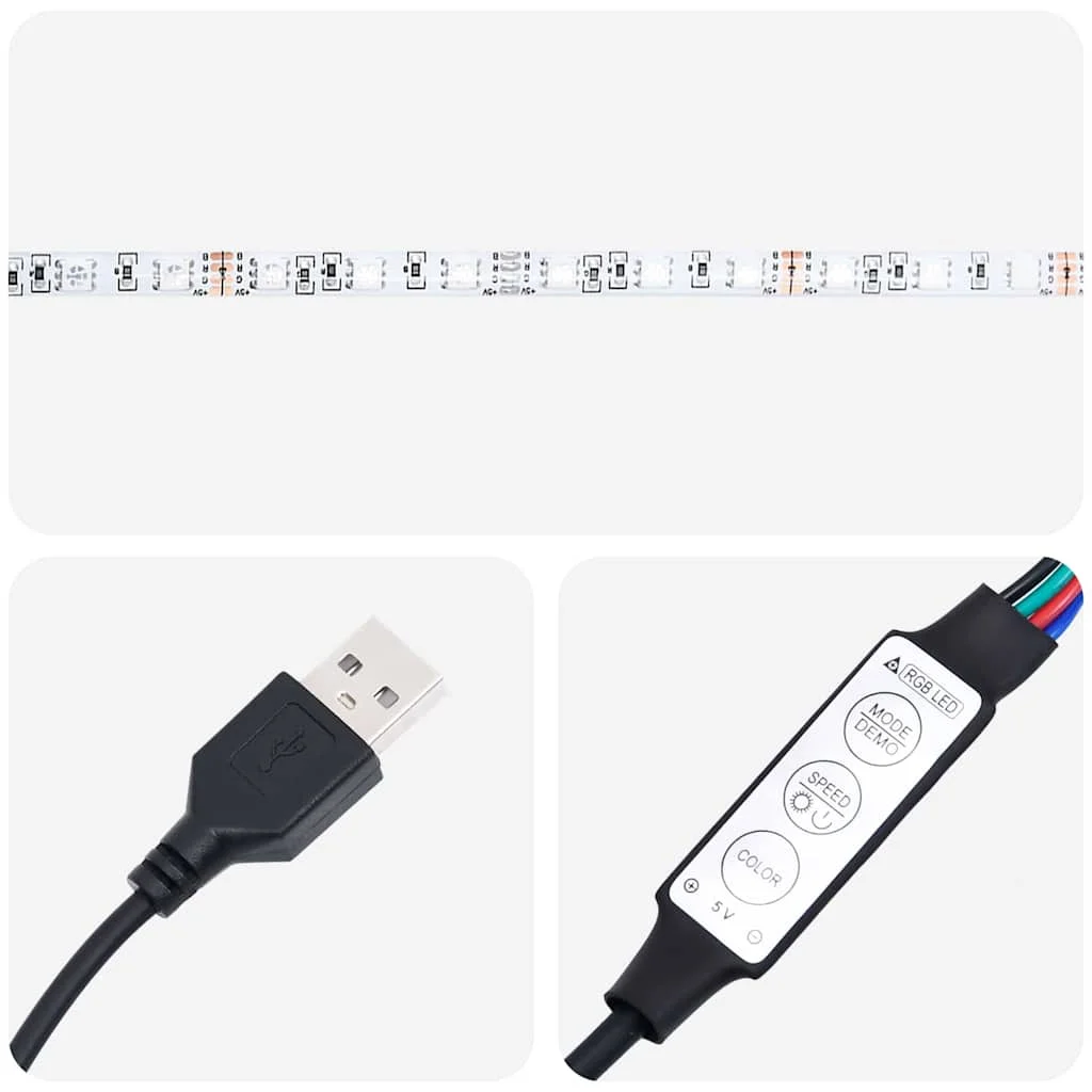 Büféasztal LED világítással Régi fa 142.5x37x100 cm Mérnöki fa