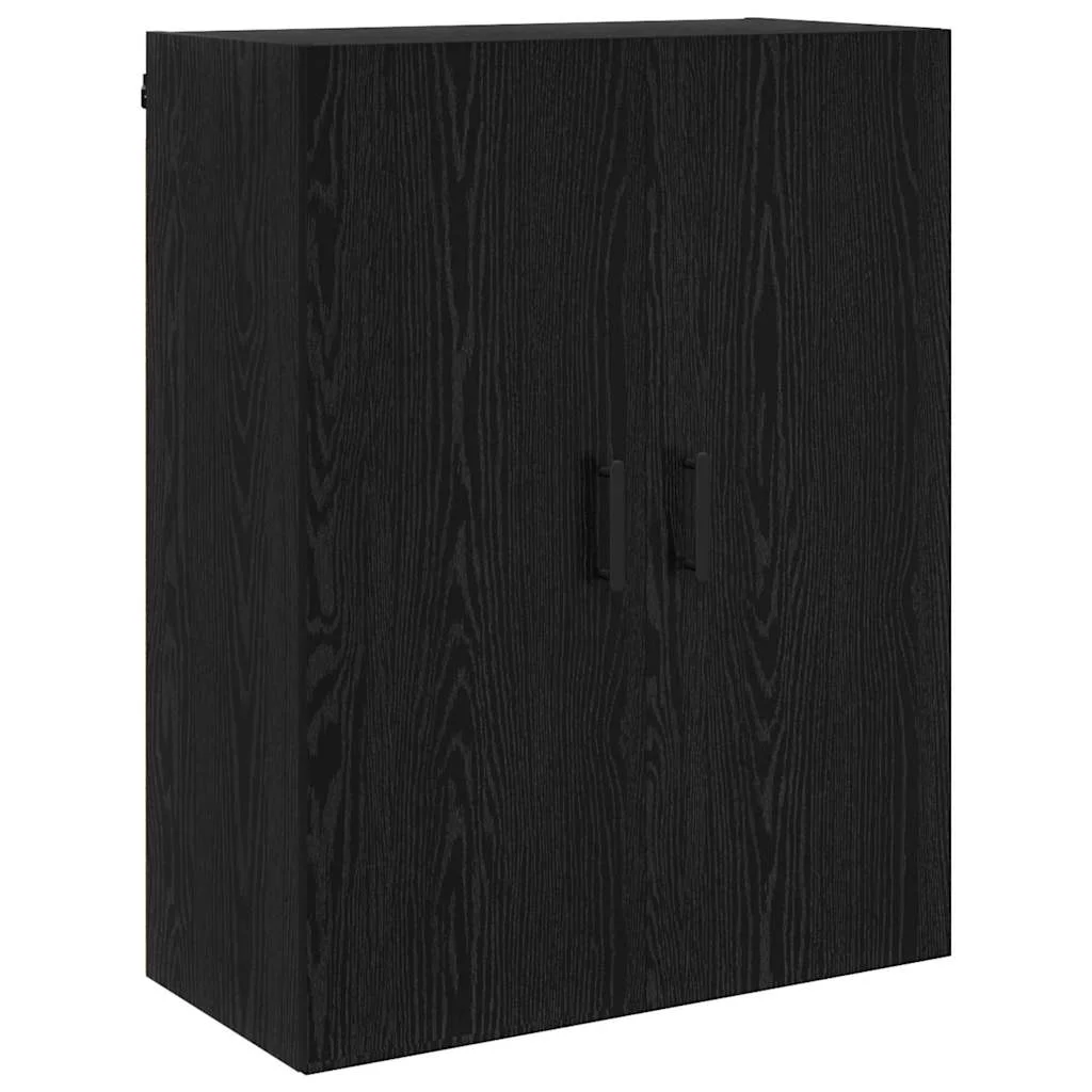 Magasfiú fiókkal Fekete tölgy 69,5 x 34 x 180 cm Faanyag